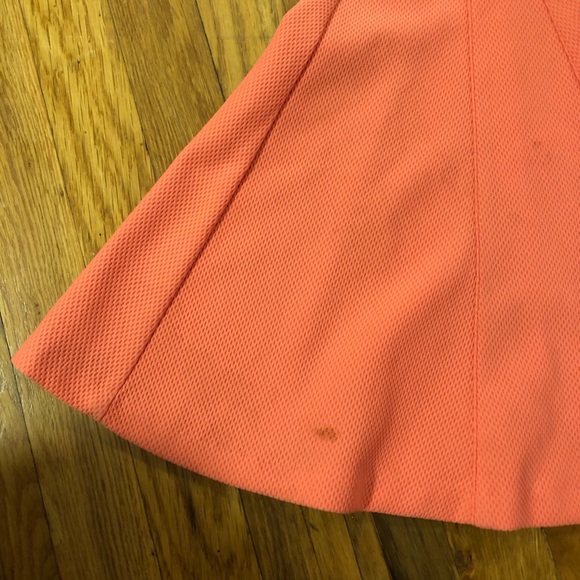 Zip Up Coral Dress - Picture 3 of 5